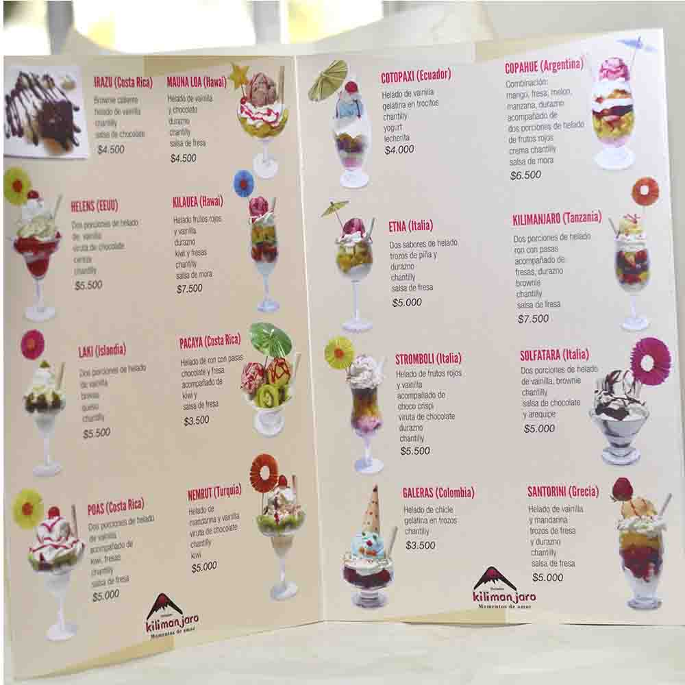  carta menu