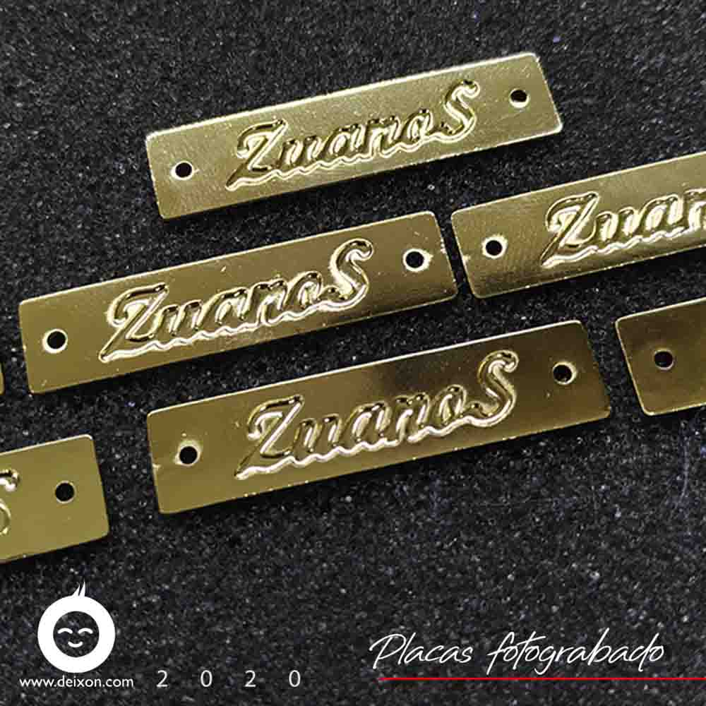 placas metalicas en medellin